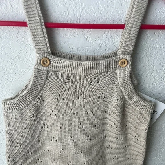 New Little Planet Baby Organic Sweater Knit shortalls - Picture 10 of 10